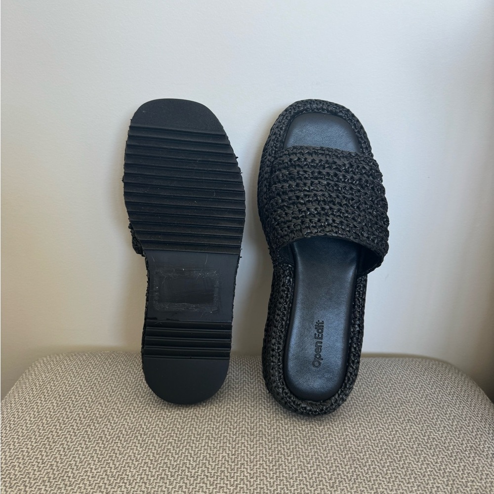 Open Edit Gisela Platform Slide Sandals - Picture 2 of 4